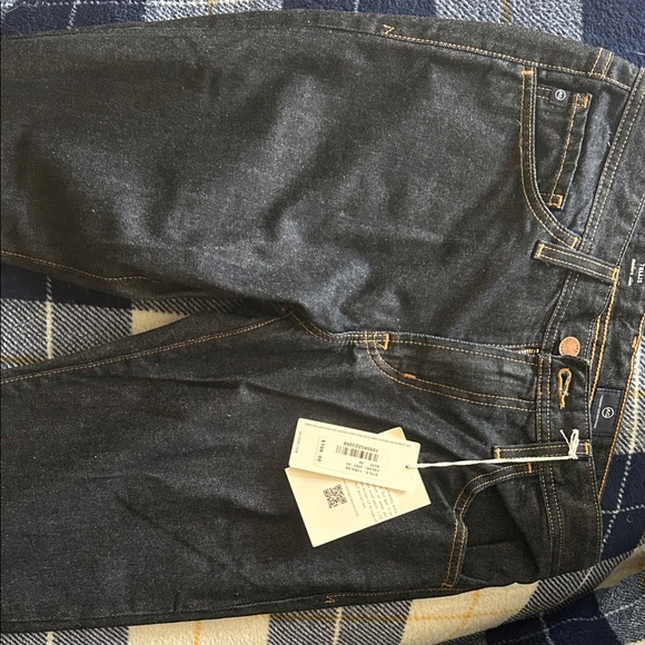Straight Fit Men's Jeans in Dark Indigo